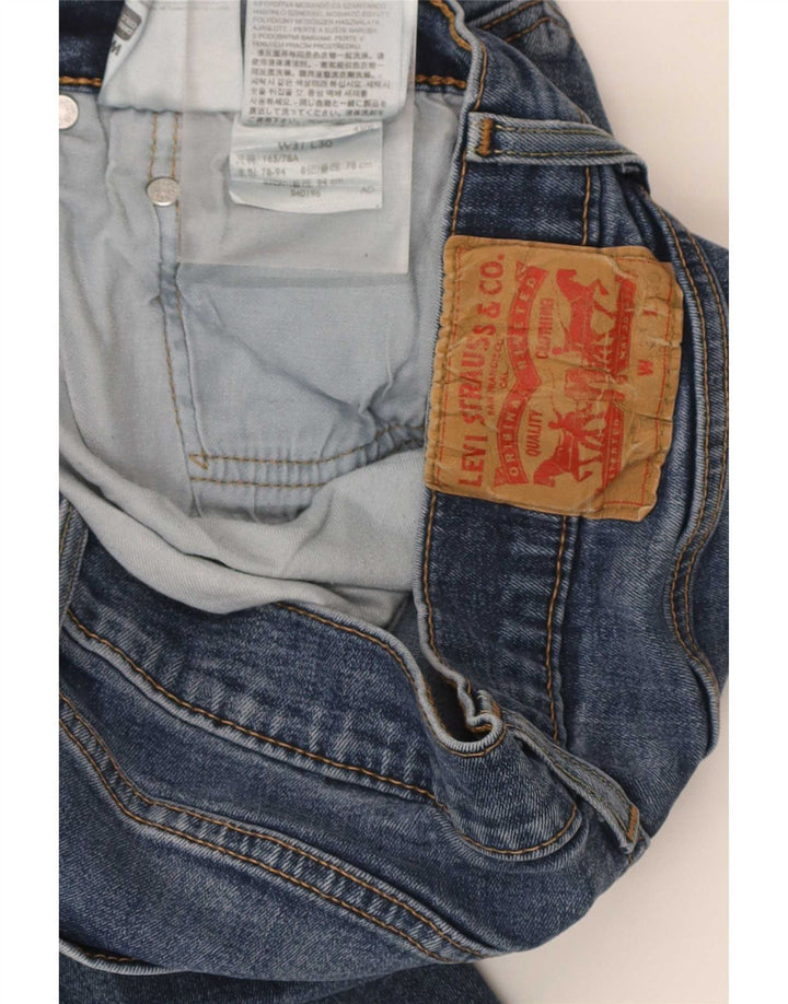 Ανδρικό τζιν Levi's Straight W31 L30 Blue Cotton