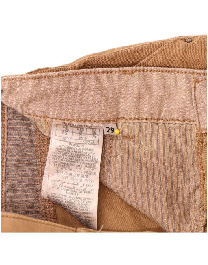 Γυναικεία Μίνι Φούστα Guess W29 Βαμβακερό μεσαίο μπεζ