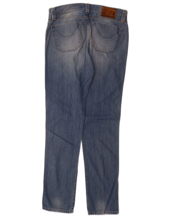 Jeckerson Γυναικείο Slim Jeans W31 L33 Blue Cotton