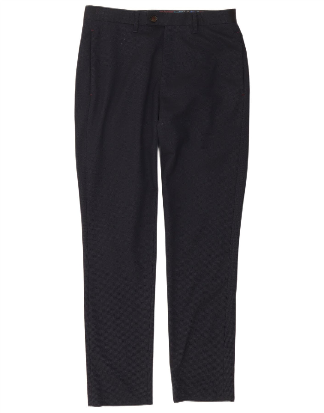 TED BAKER Ανδρικό Slim Fit Παντελόνι W30 L30 Navy Blue