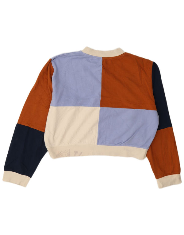 Γυναικεία φούτερ French Connection Crop Jumper UK 14 Medium Πολύχρωμη