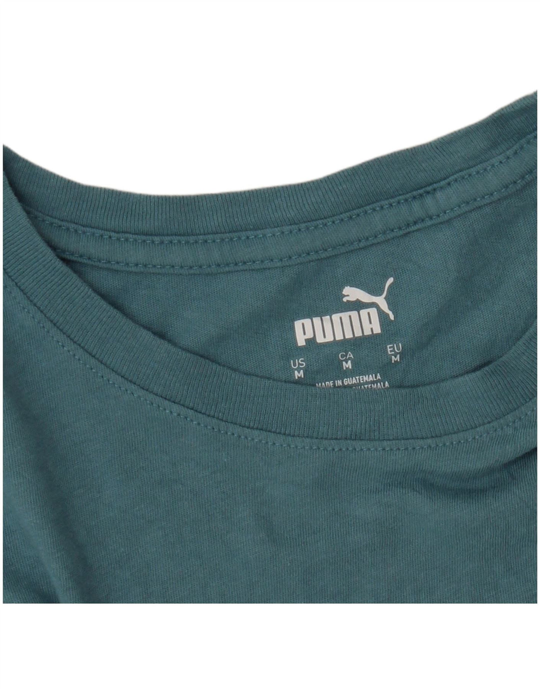 Γυναικείο γραφικό T-Shirt PUMA Top UK 12 Medium Blue