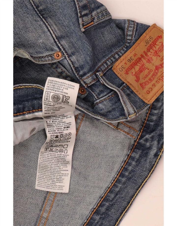 Ανδρικό τζιν σορτς Levi's 559 W36 μεγάλο μπλε βαμβακερό