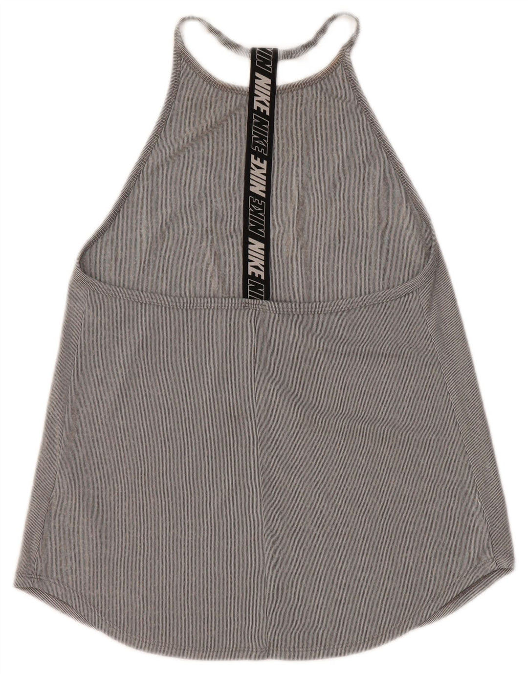 Γυναικείο γραφικό γιλέκο Nike Dri Fit Top UK 8 Small Grey Colorblock Polyester