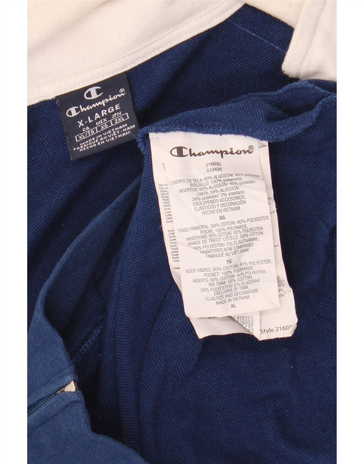Ανδρική φόρμα CHAMPION Top Jacket XL Blue Colourblock Cotton