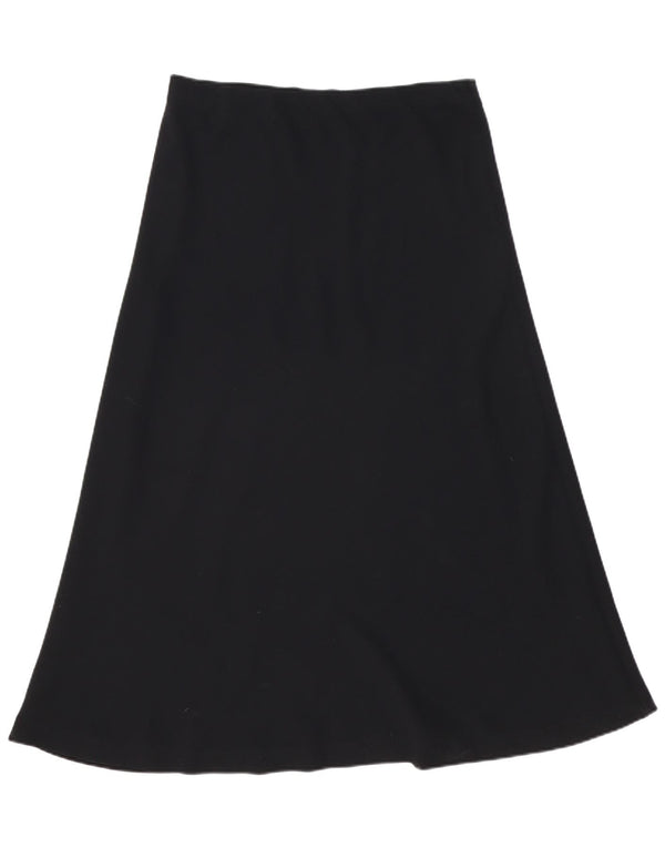 Vintage Γυναικεία Ψηλόμεση A-Line Φούστα W34 Μεγάλη Μαύρη