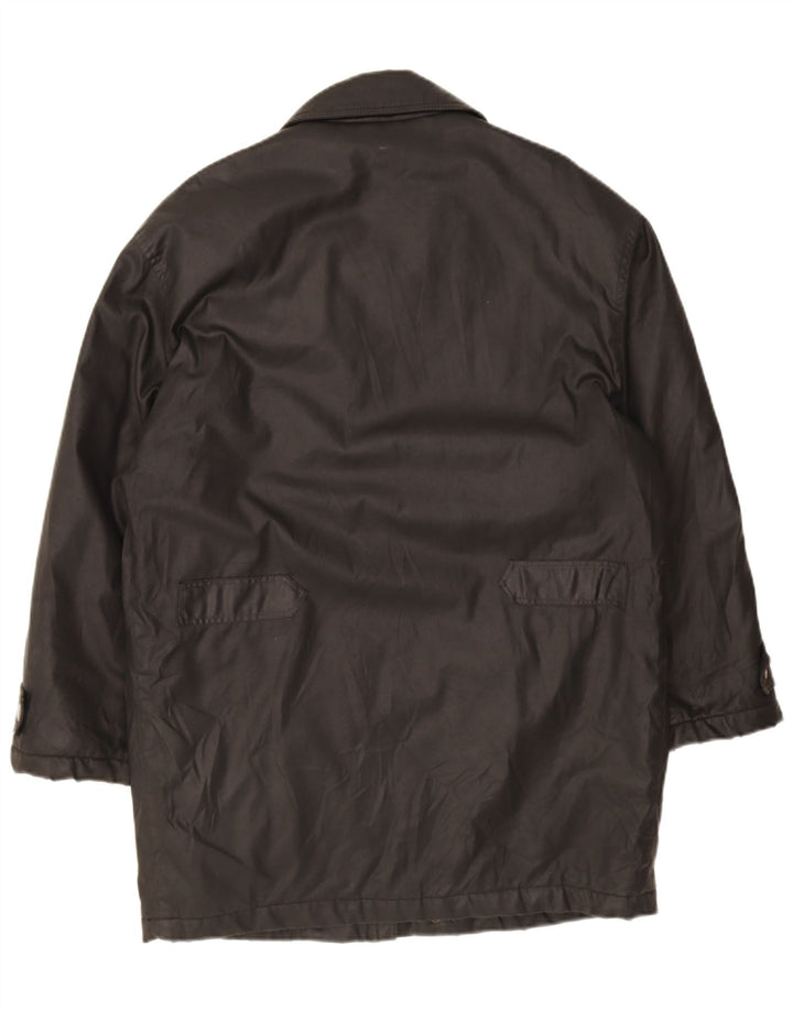 Ανδρικό παλτό αντιανεμικό Vintage UK 42 XL Μαύρο