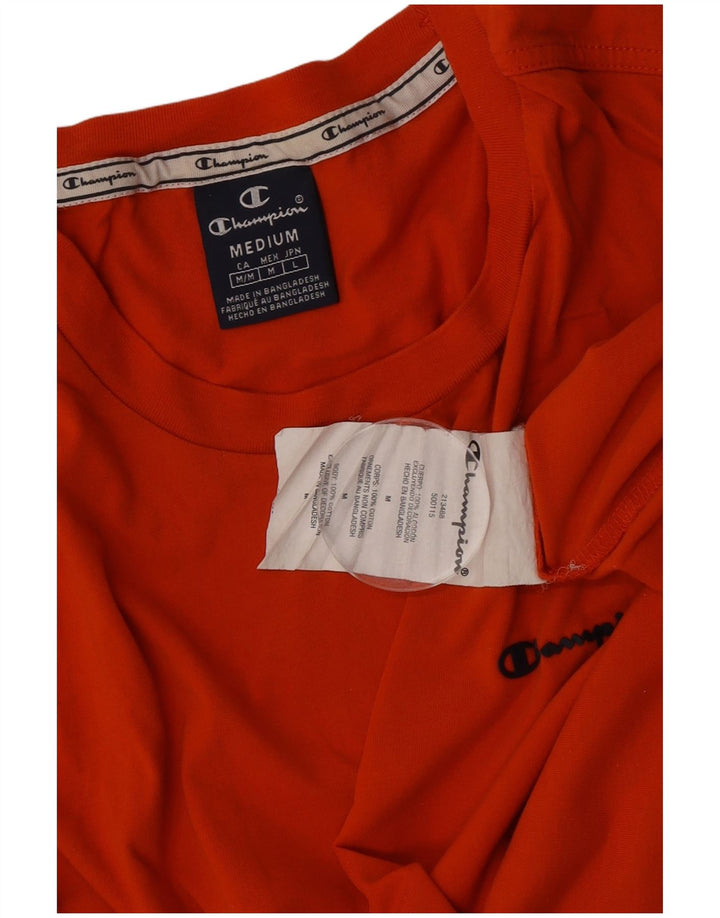 Ανδρικό T-Shirt Champion Top από μεσαίο πορτοκαλί βαμβακερό