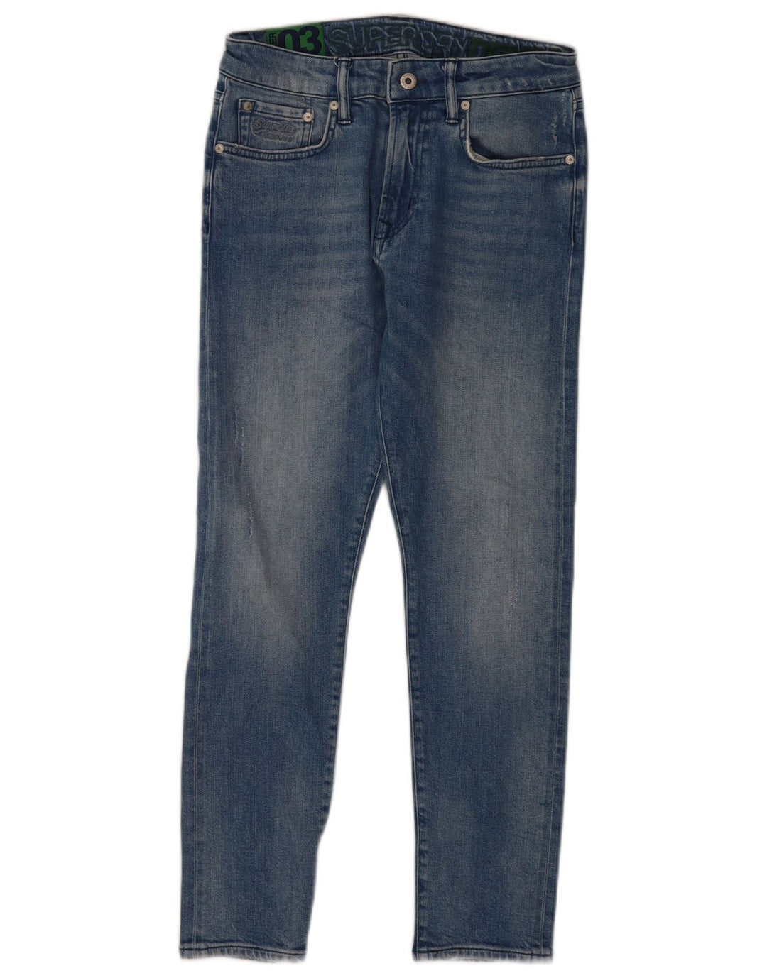 Ανδρικό Slim Jeans Superdry W30 L27 Blue Cotton