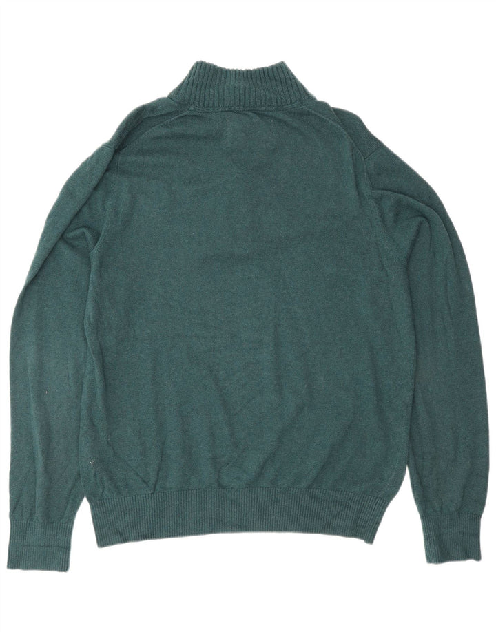 Ανδρικό πουλόβερ με φερμουάρ Eddie Bauer, μεσαίο βαμβακερό