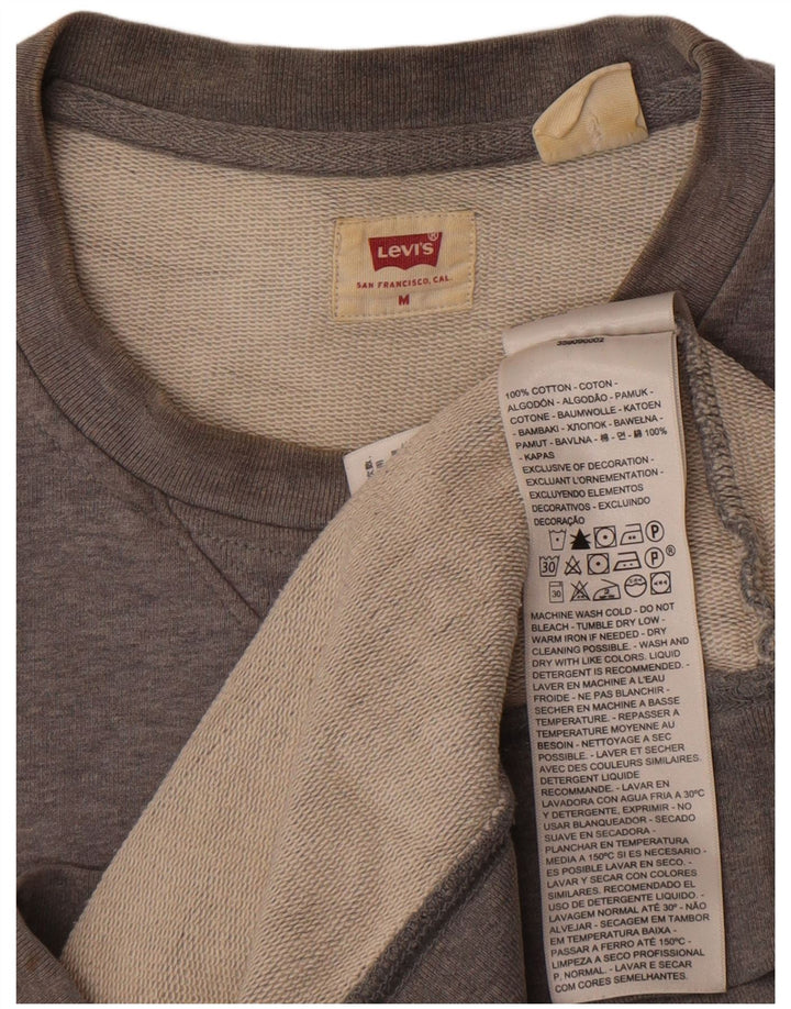 Ανδρική φούτερ Levi's Jumper Μεσαίο γκρι βαμβακερό