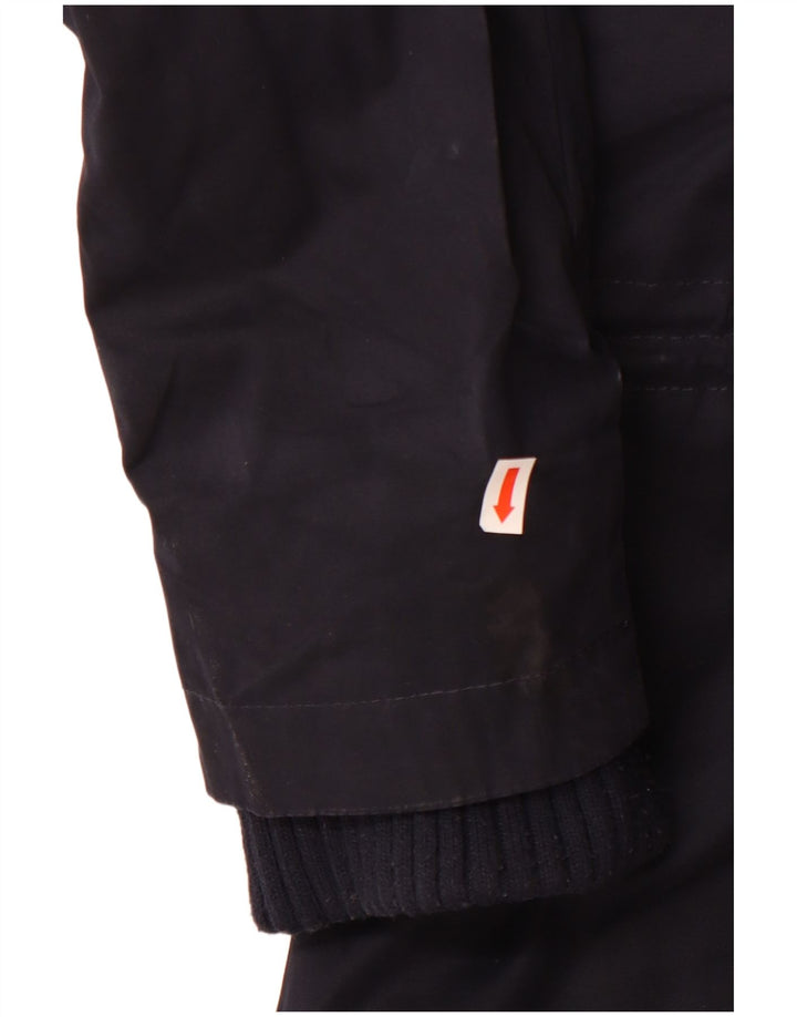 Superdry γυναικείο μπουφάν Parka με κουκούλα UK 18 XL Navy Blue Polyester