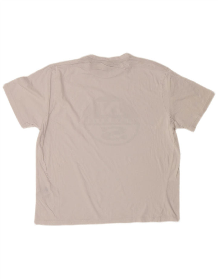 Ανδρικό γραφικό T-Shirt North Sails Top μεγάλο λευκό βαμβακερό