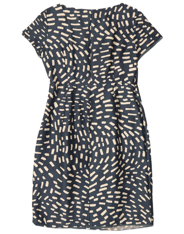 Γυναικείο φόρεμα Fenn Wright Manson UK 14 Medium Blue Geometric Silk