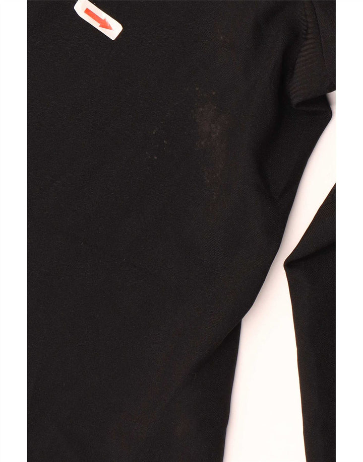 Marks & Spencer Ανδρικό ίσιο κανονικό παντελόνι W34 L31 μαύρο πολυεστέρα