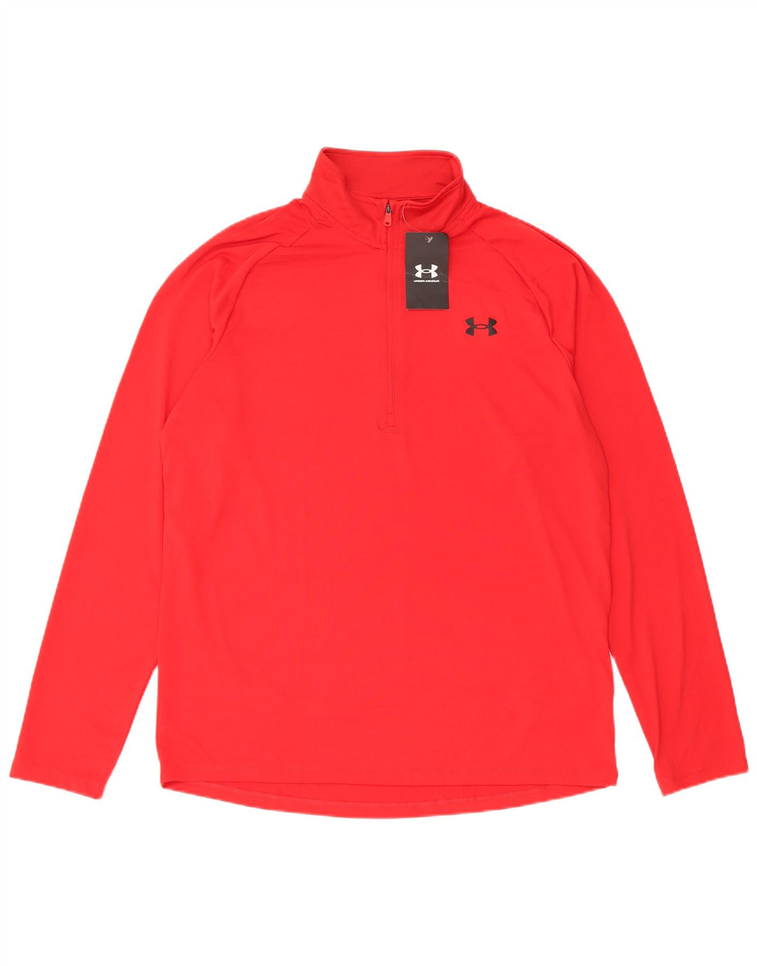 Ανδρική φόρμα αθλητικής φόρμας Under Armour Loose Fit με λαιμόκοψη πουλόβερ στο επάνω μέρος μεγάλο κόκκινο