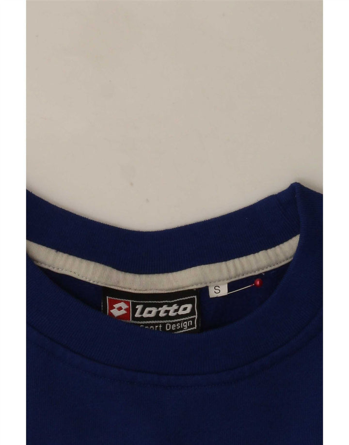 Ανδρικό γραφικό φούτερ Lotto Jumper Small Blue