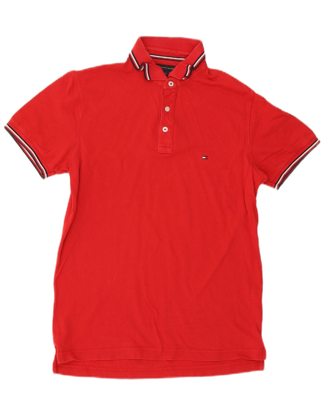Tommy Hilfiger Ανδρικό πουκάμισο Polo Slim Fit Medium Red