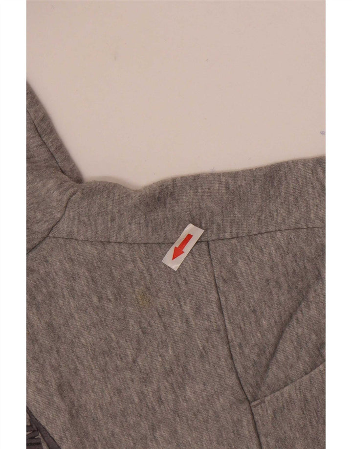 Γυναικεία αθλητική φόρμα Nike Top μπουφάν UK 10/12 Βαμβακερό μεσαίο γκρι