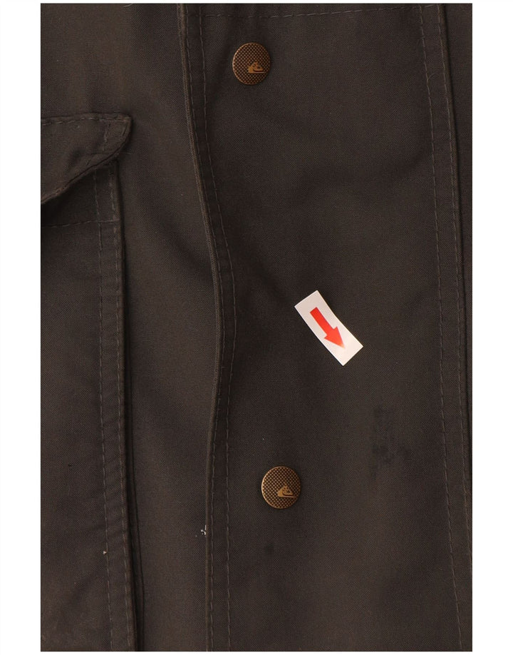 Ανδρικό μπουφάν με κουκούλα Quiksilver UK 38 Medium Grey Polyester