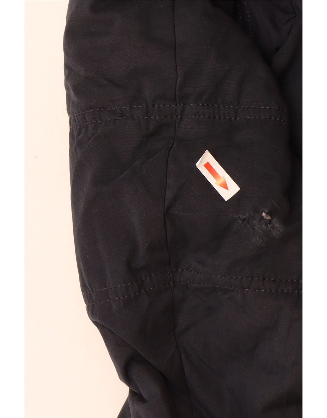 Fat Face Γυναικείο παλτό με κουκούλα UK 8 Small Navy Blue Polyester