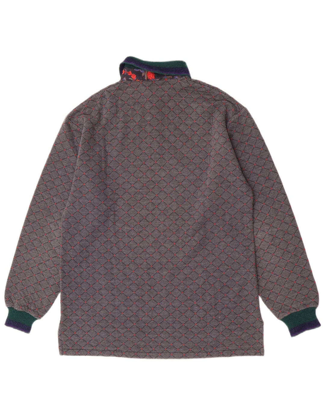 Ανδρικό μπλουζάκι ράγκμπι πόλο Johnny Lambs IT 50 Medium Grey Argyle/Diamond