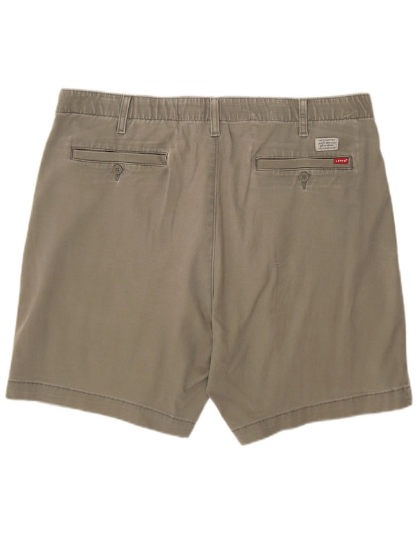 Ανδρικό σορτς Chino Levi's XL W40 Χακί βαμβακερό