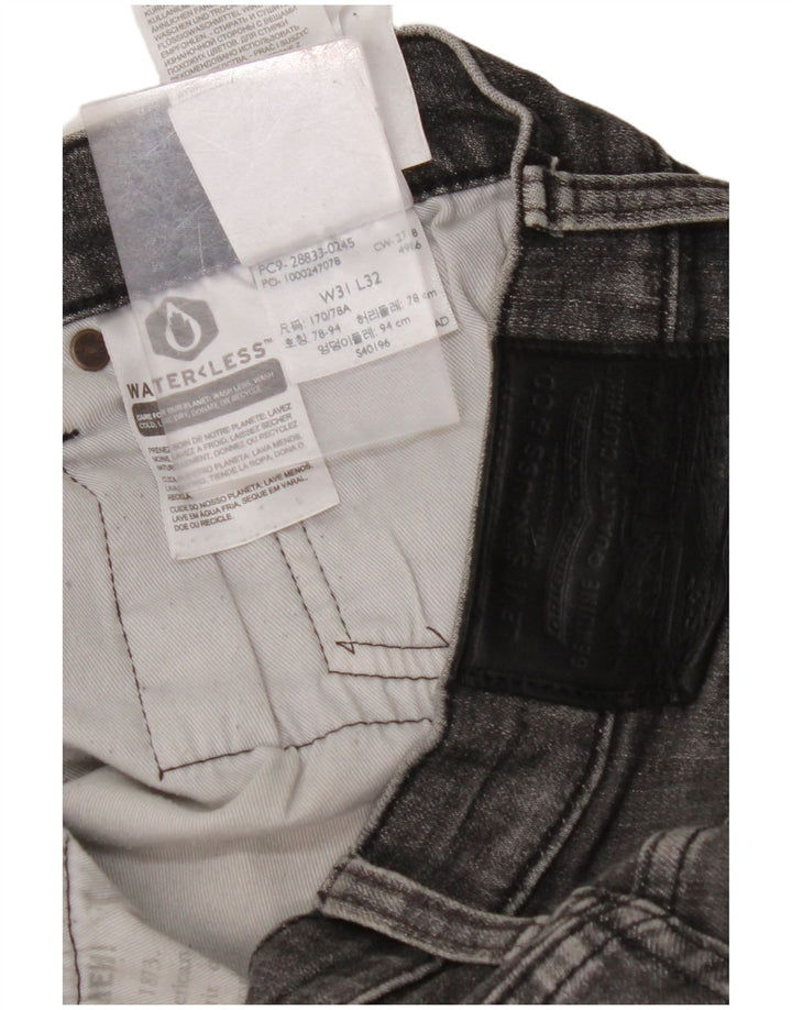 Ανδρικό τζιν LEVI'S Slim W31 L32 Γκρι βαμβακερό