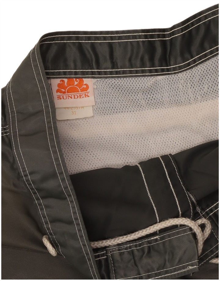 Ανδρικό σορτς κολύμβησης SUNDEK Medium Grey Nylon