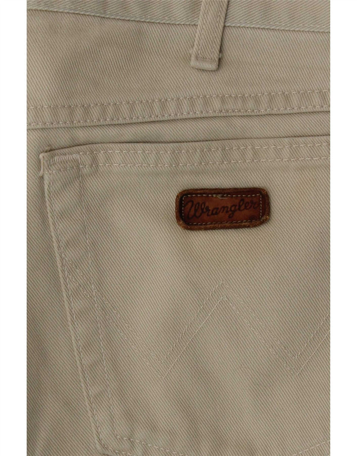 Ανδρικό τζιν κανονικό ίσιο Wrangler W34 L31 Πράσινο βαμβακερό