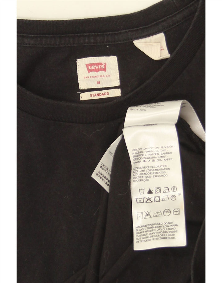 Ανδρικό T-Shirt Levi's Top Μεσαίο Μαύρο Βαμβακερό