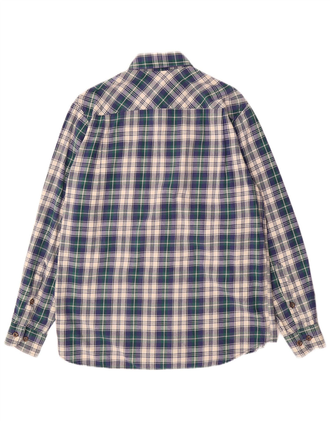 Ανδρικό πουκάμισο Bailo 39 Μεσαίο Μπλε βαμβακερό καρέ