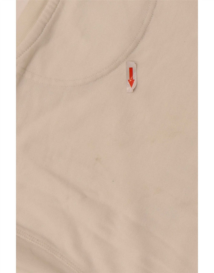 Ανδρικό γραφικό φούτερ Barbour Jumper Μεσαίο λευκό βαμβακερό