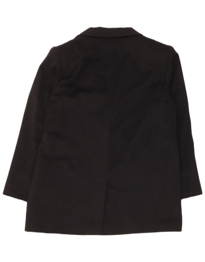 Marina Rinaldi Γυναικείο σακάκι 2 κουμπιών blazer μέγεθος 21 Μεσαίο μαύρο μαλλί