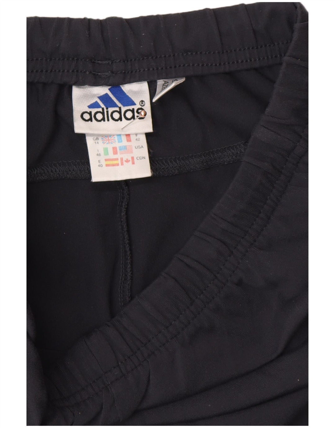 Γυναικεία αθλητική φόρμα ADIDAS Παντελόνι UK 14 Large Grey Polyester