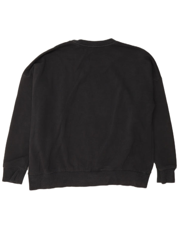 Γυναικεία γραφική φούτερ Adidas Jumper UK 20/22 XL Μαύρο βαμβακερό