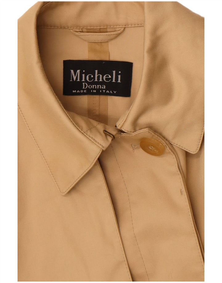 Vintage γυναικεία καμπαρντίνα UK 12 Medium Beige