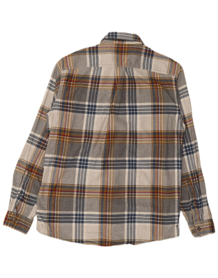 EDDIE BAUER Ανδρικό πουκάμισο Classic Fit Flannel Μεσαίο πολύχρωμο καρό