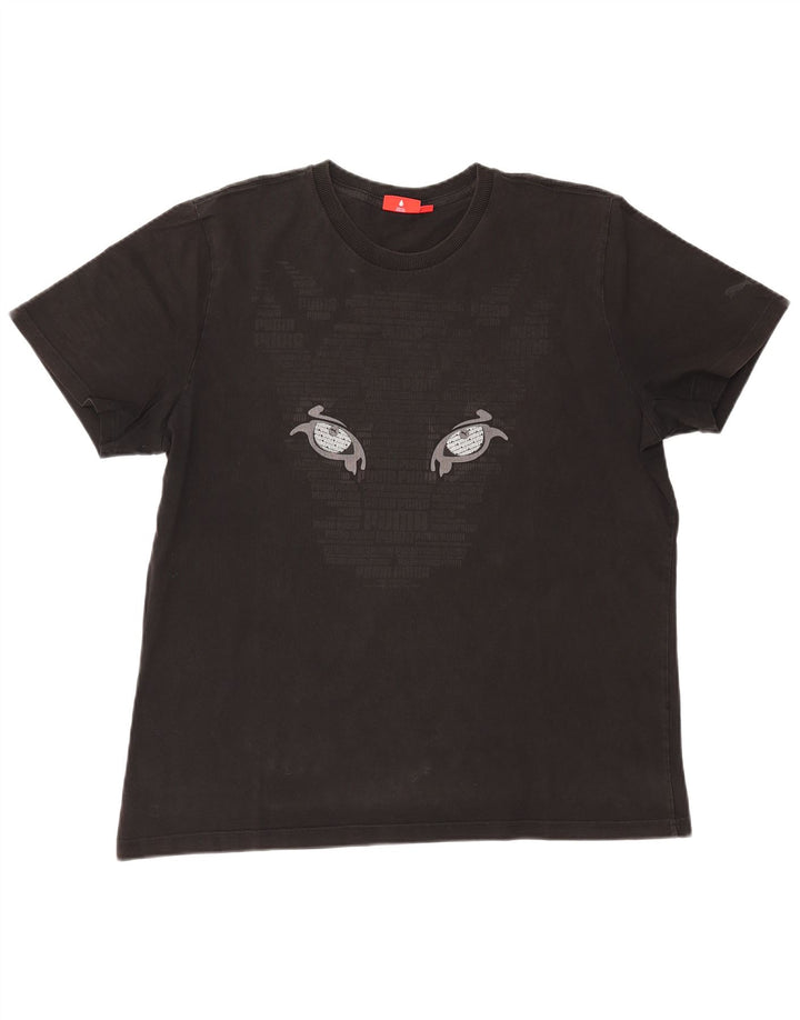 Ανδρικό γραφικό T-Shirt Puma Top XL Μαύρο