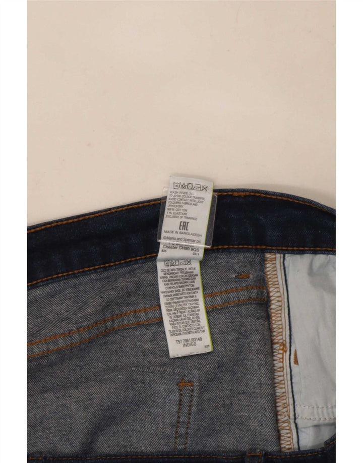 Marks & Spencer Γυναικεία Slim Bootcut Jeans UK 14 Large W32 L29 Navy Blue