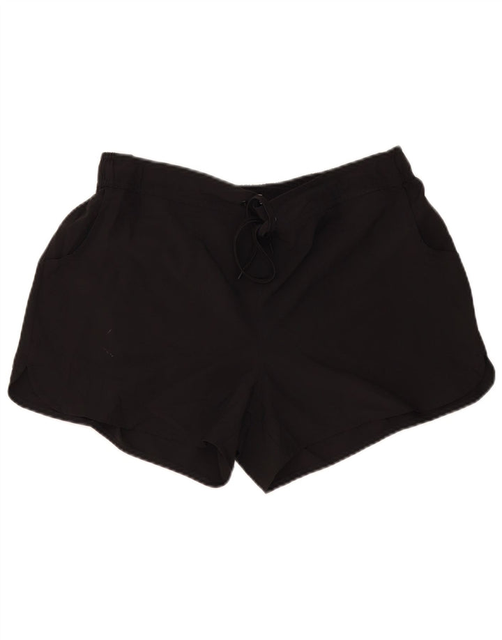 Γυναικείο αθλητικό σορτς Mountain Warehouse UK 16 Large μαύρο πολυεστέρα