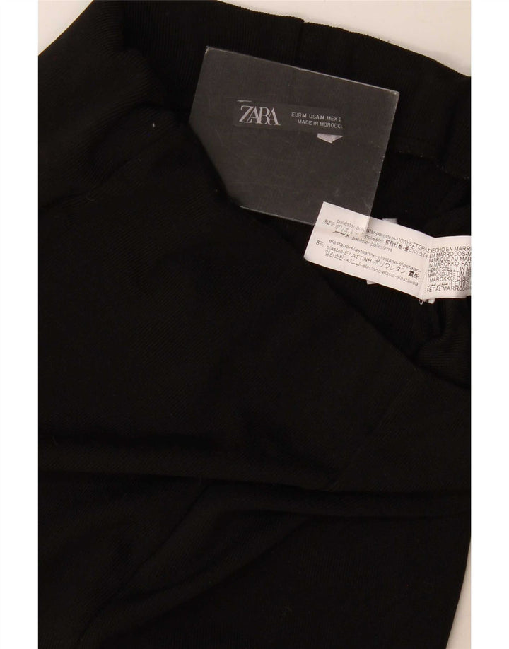 Zara Γυναικείο Κολάν UK 12 Μεσαίου Μαύρου Πολυεστέρα