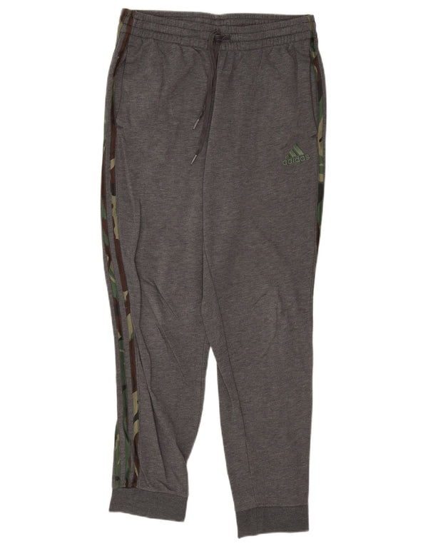 Ανδρική φόρμα Adidas Παντελόνι Joggers Μεσαίο Γκρι Βαμβακερό Sports