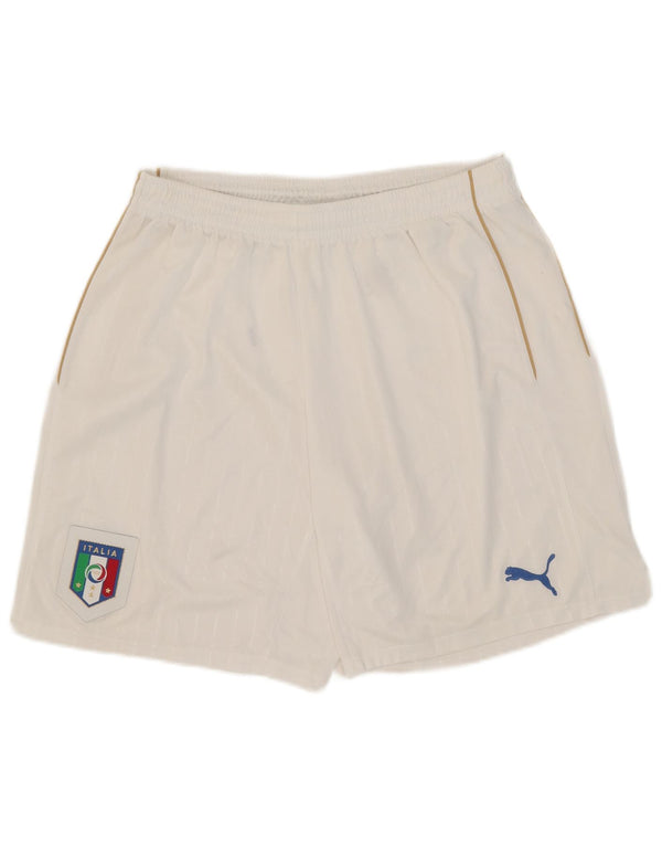 Puma Mens Italia Sport Short XL Λευκό