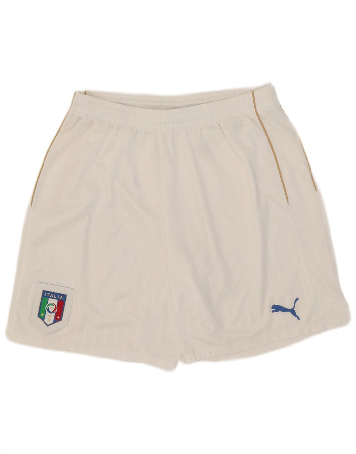Puma Mens Italia Sport Short XL Λευκό