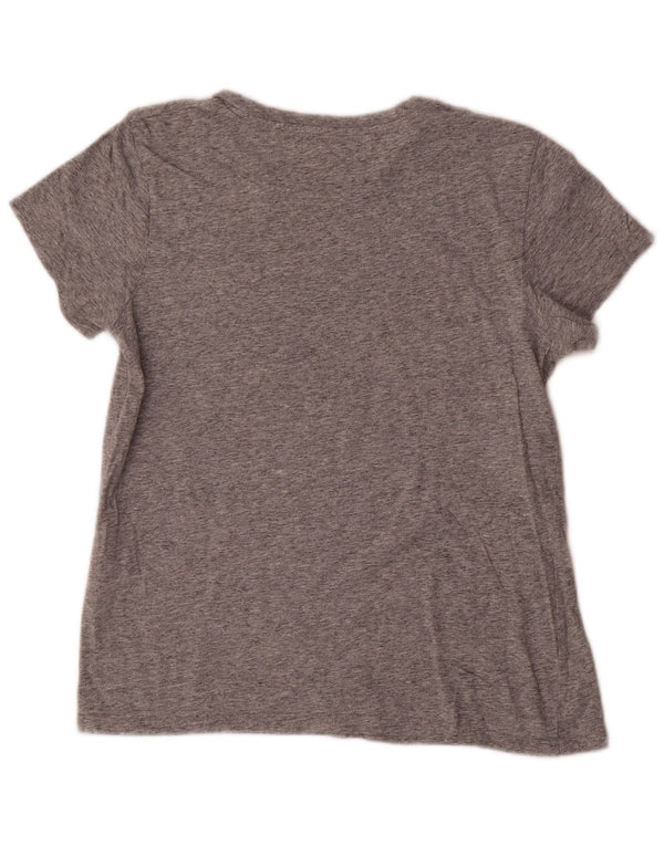 Γυναικείο γραφικό μπλουζάκι Levi's Top UK 10 Small Grey Flecked Cotton