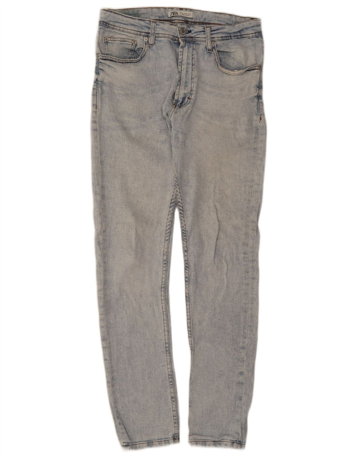 Zara Ανδρικό Slim Jeans EU 42 Large W32 L29 Blue