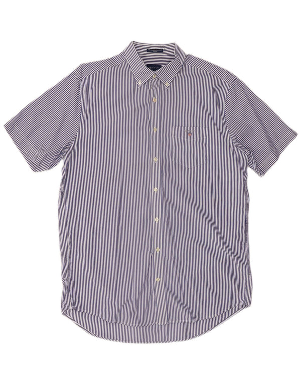 Ανδρικό πουκάμισο GANT Regular Fit Size 41/42 16 1/2 Large Navy Blue Pinstripe