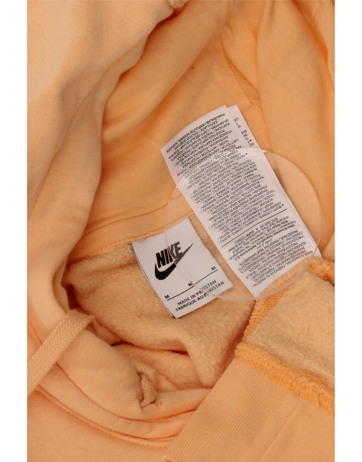 Ανδρικό κουκούλα Nike, μεσαίο πορτοκαλί βαμβακερό