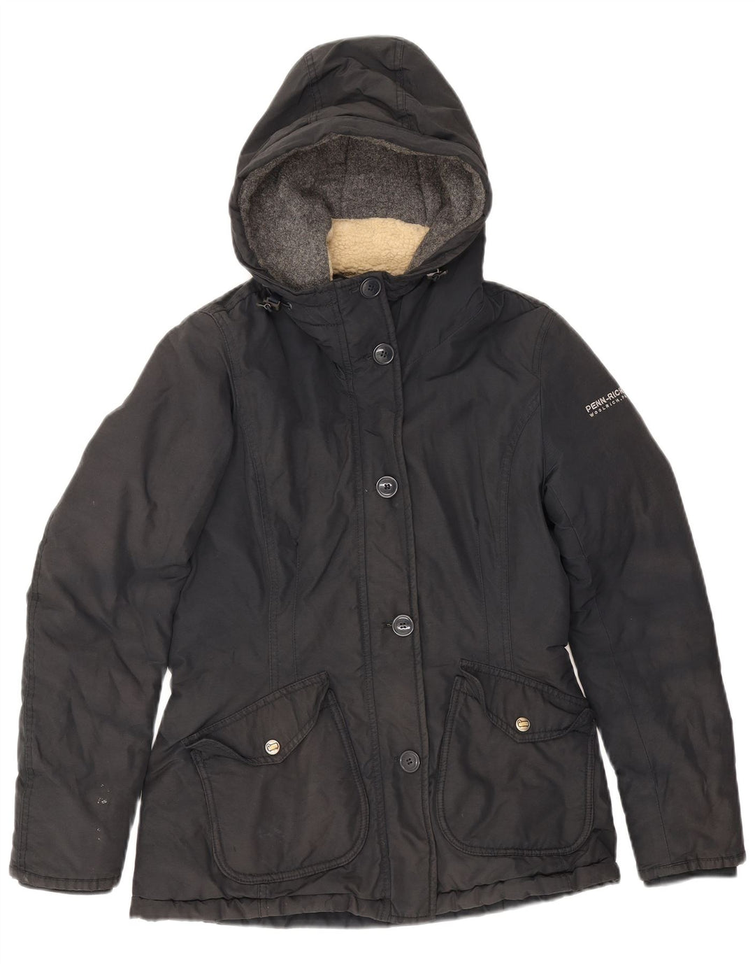 Woolrich Γυναικείο Αντιανεμικό Μπουφάν UK 10 Small Black